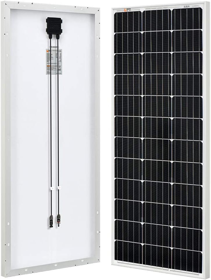 200 Watt 12 Volt Monocrystalline Solar Panel 2 Pack I23252