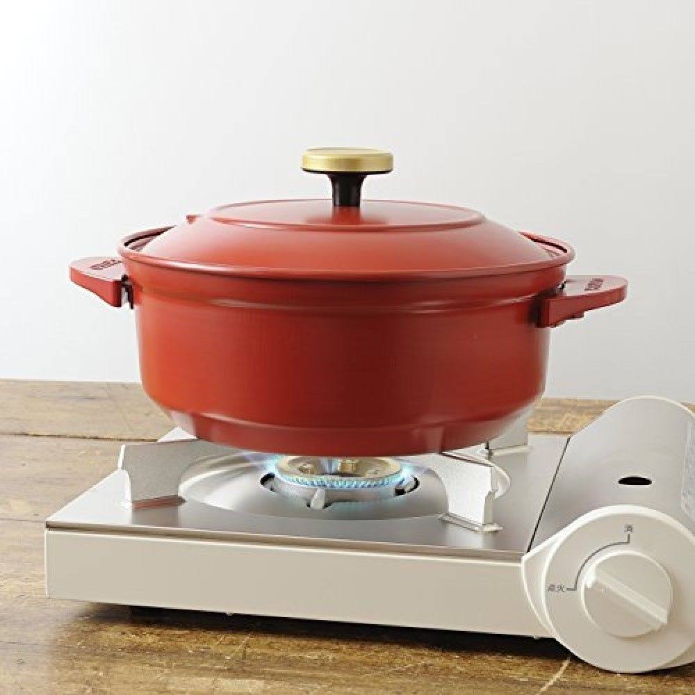 Red Electric Grill Pot S741339