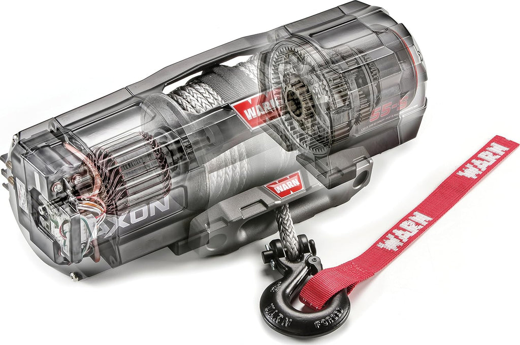 Powersports Winch with Synthetic Cable Rope, 4,500 lb Pulling Capacity P428