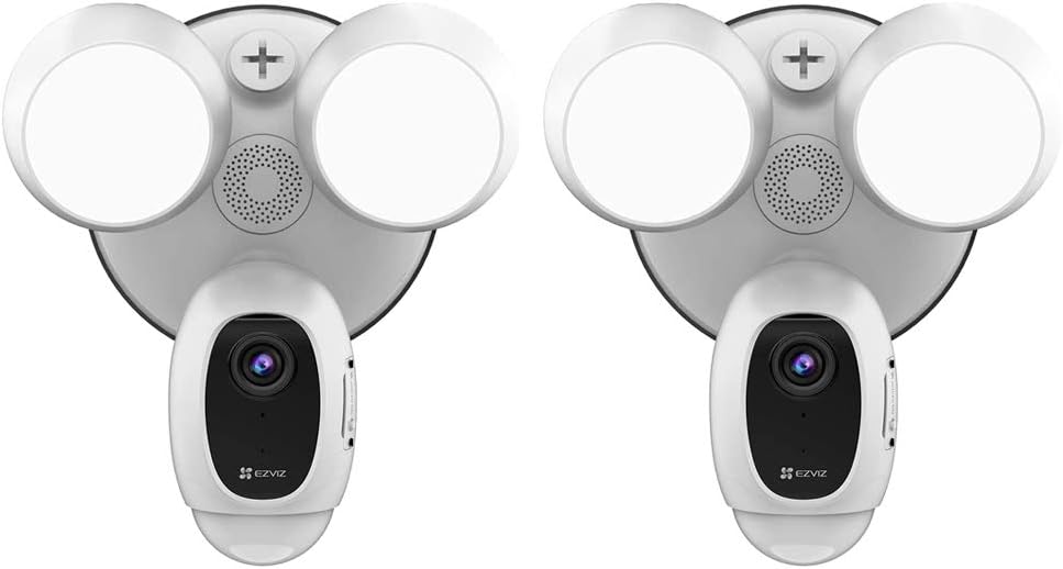 Floodlight Security Camera WiFi 1080P Weatherproof C7164