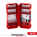 Alloy Steel Screw Driver Drill Bit Set 40-Piece D8388
