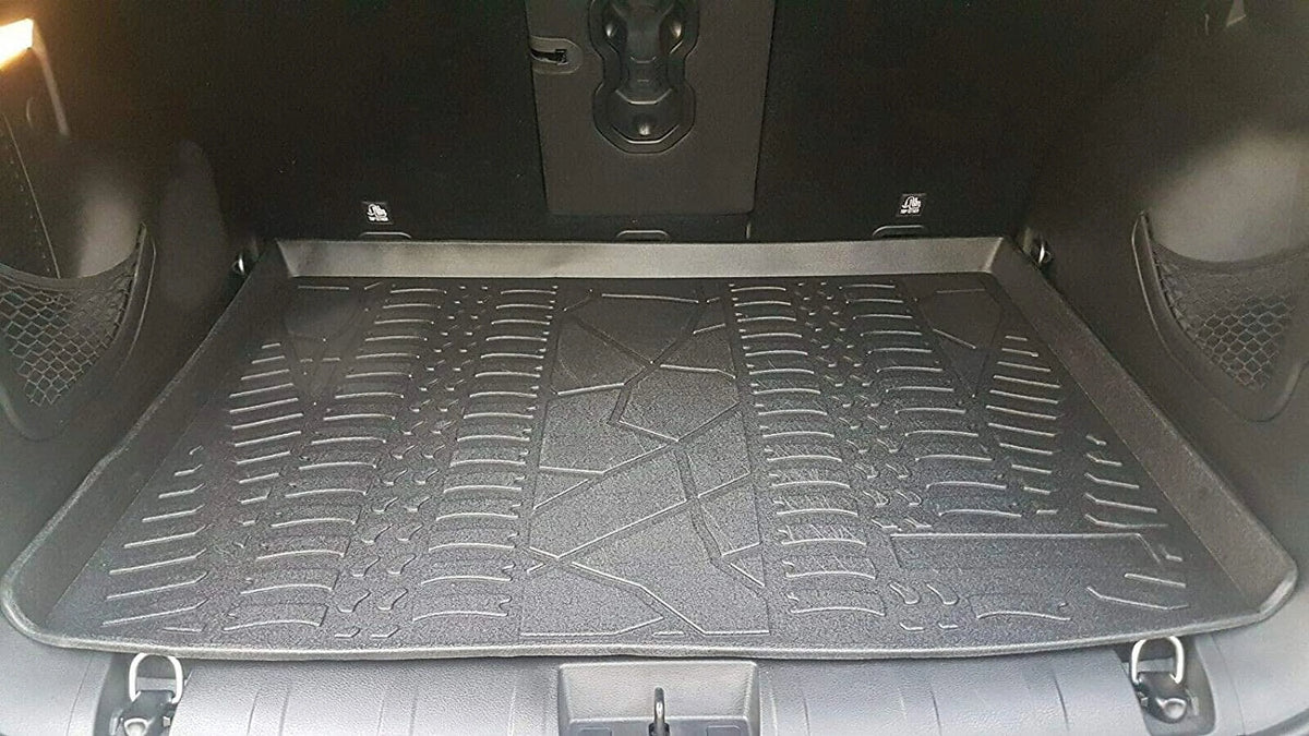 Cargo Liner Trunk Mat for Jeep Renegade 2015-2023 Weather-Resistant Rubber with Raised Lip Z970583