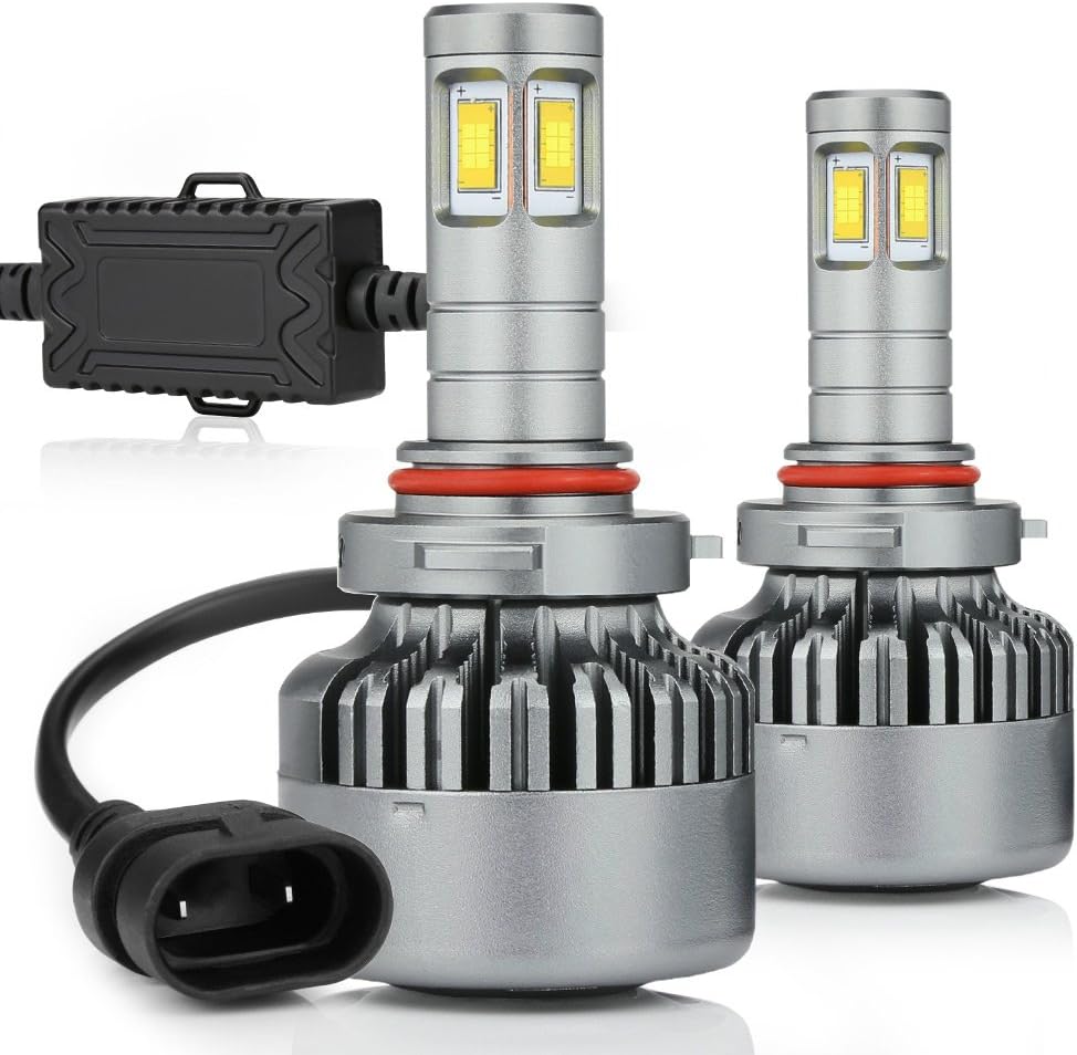 H11 LED Headlight Bulbs 6000K Low Beams Fog Lights Pack of 2 V136