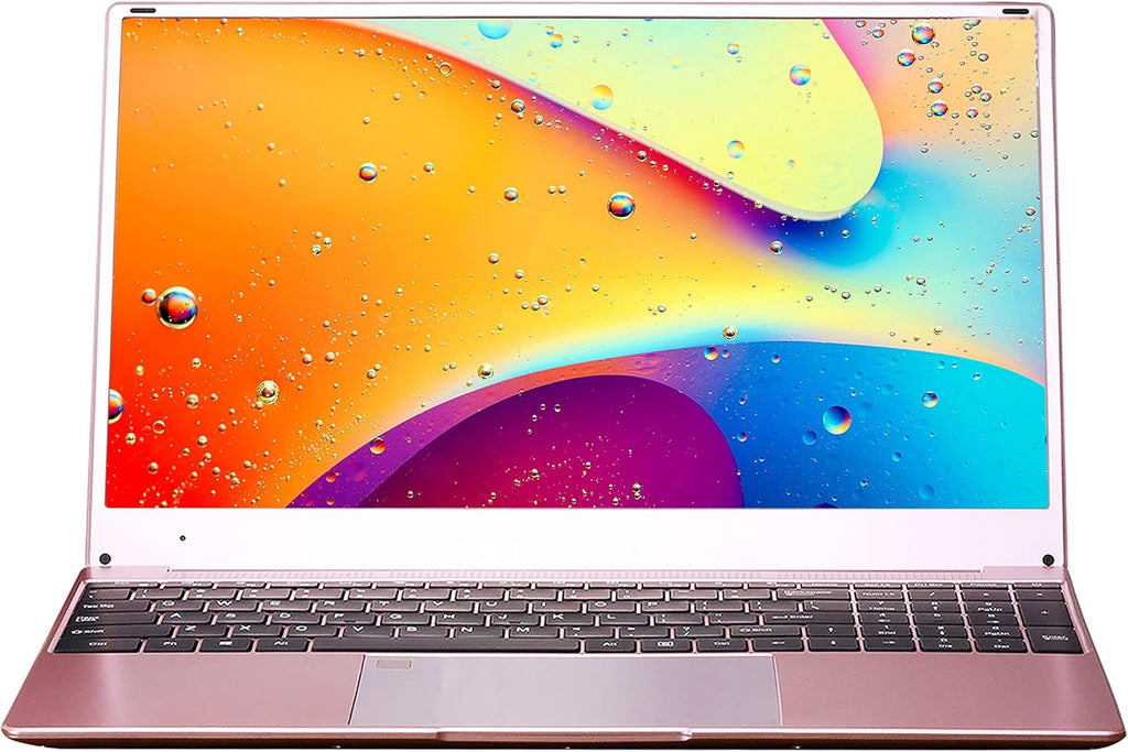 15.6 Inch FHD Luminous Keyboard Laptop 12G RAM 256GB SSD Rose Gold W3451