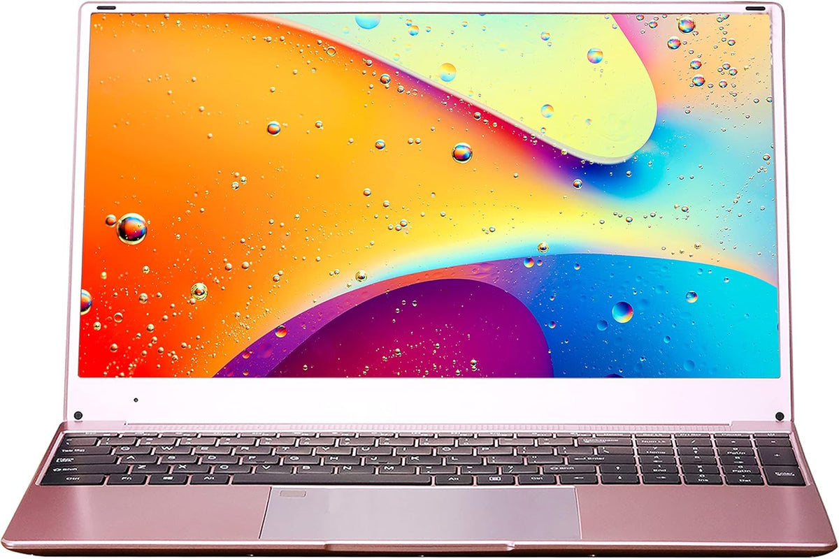 15.6 Inch FHD Luminous Keyboard Laptop 12G RAM 256GB SSD Rose Gold W3451