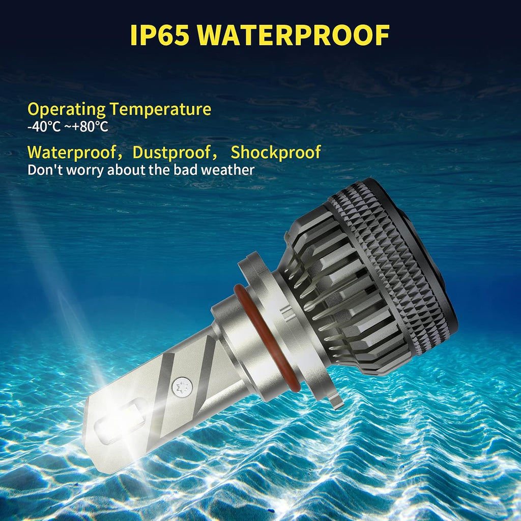 9005 LED Headlight Bulbs White 2 PCS E851999