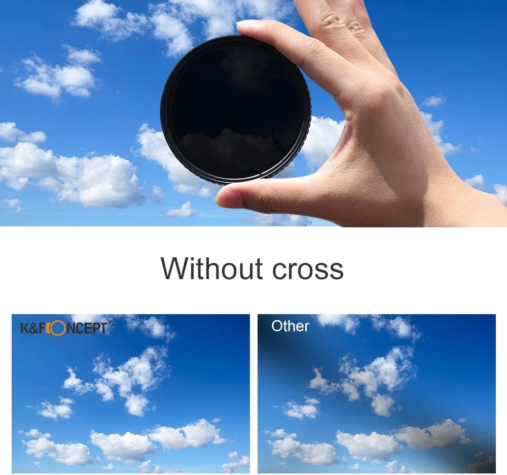55mm Variable ND Filter ND8-ND128 3-7 Stop H581