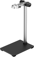 Microscope Base Stand Universal Holder Desktop Support Bracket for Max 1.4 Diameter USB LCD Digital Microscope Magnifier Camera, Aluminum Alloy Z96048