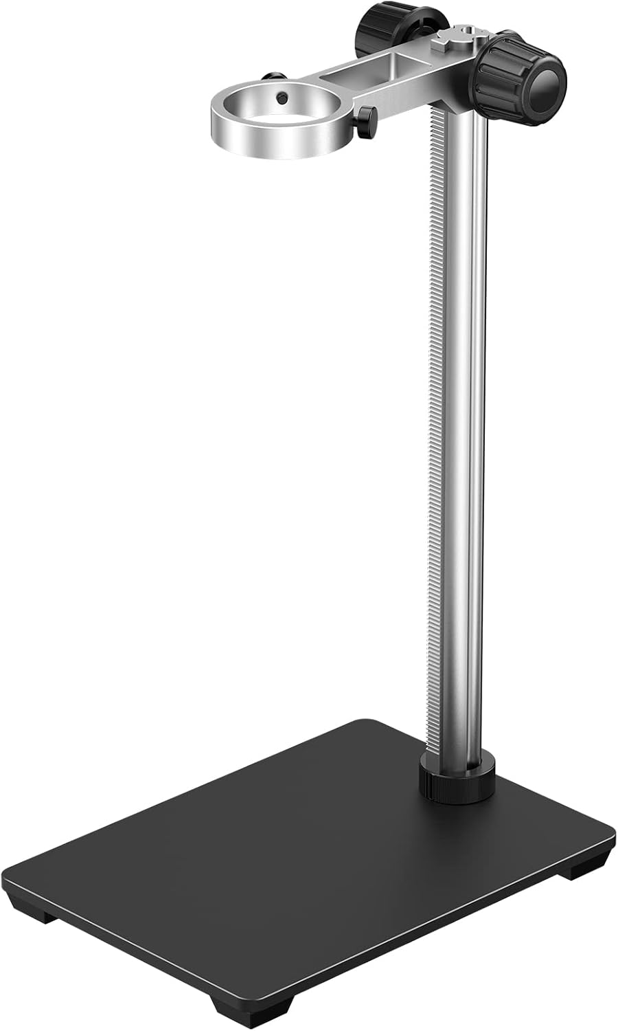 Microscope Base Stand Universal Holder Desktop Support Bracket for Max 1.4 Diameter USB LCD Digital Microscope Magnifier Camera, Aluminum Alloy Z96048