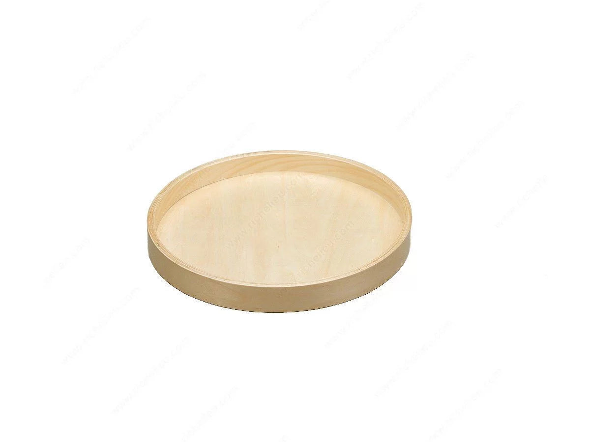 Wooden Swivel Tray Lazy Susan Shelf with Steel Bearing 18" Diameter T951