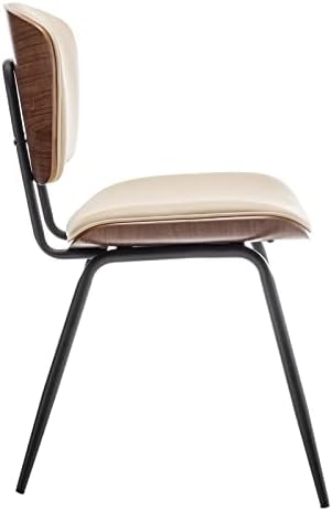 Beige Fabric Dining Chair Pack of 2 C9023