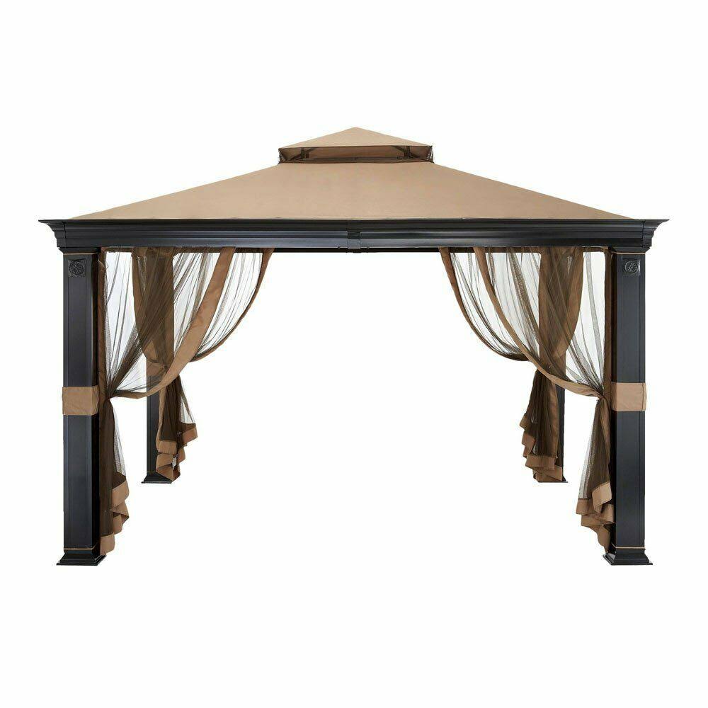Two-Tiered Gazebo Replacement Canopy K355641