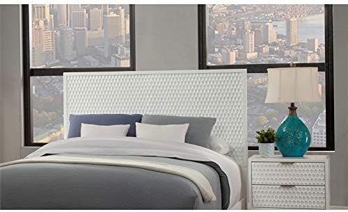 White Pearl California King Wood Headboard W272