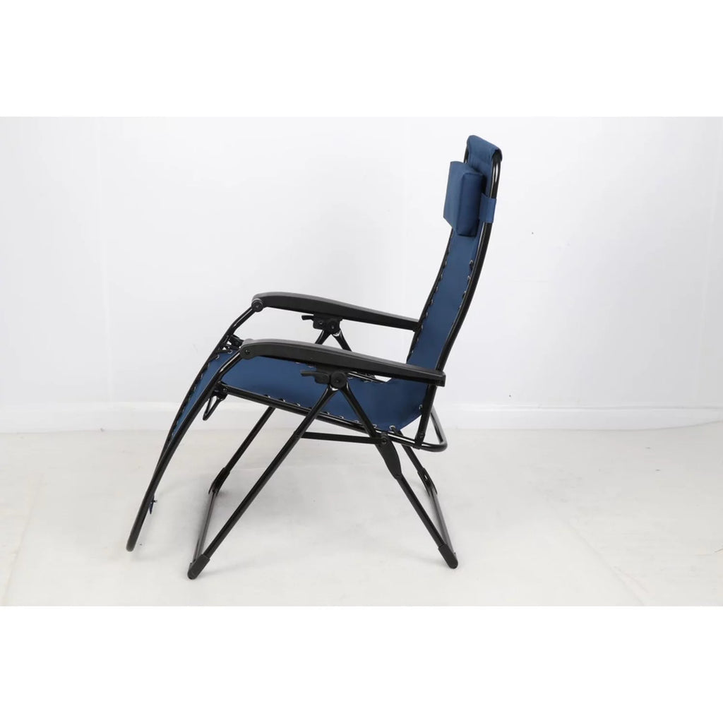 Blue Foldable Zero Gravity Lounge Chair J20901
