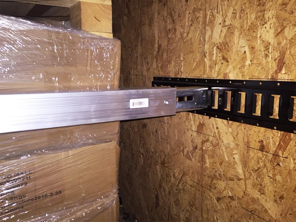 Adjustable Heavy-Duty Aluminum E-Track Decking Beam V3021