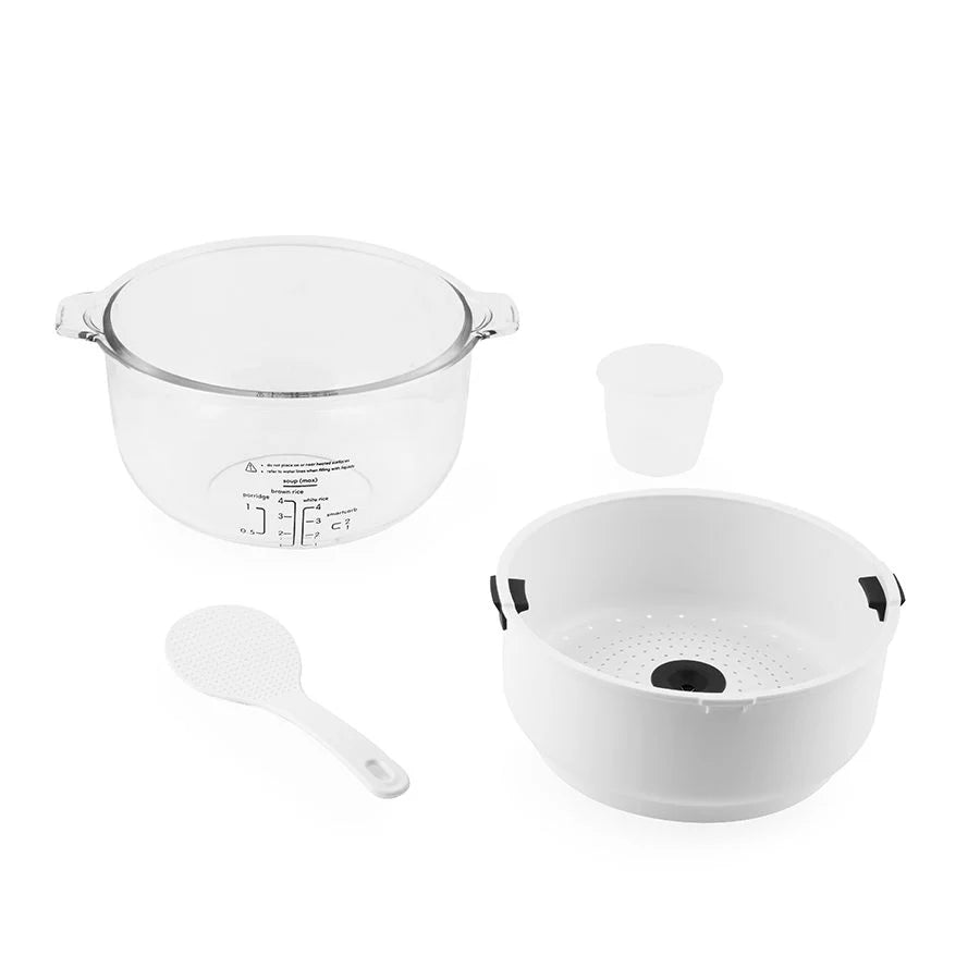 4 Cup Glass Rice Cooker R951007