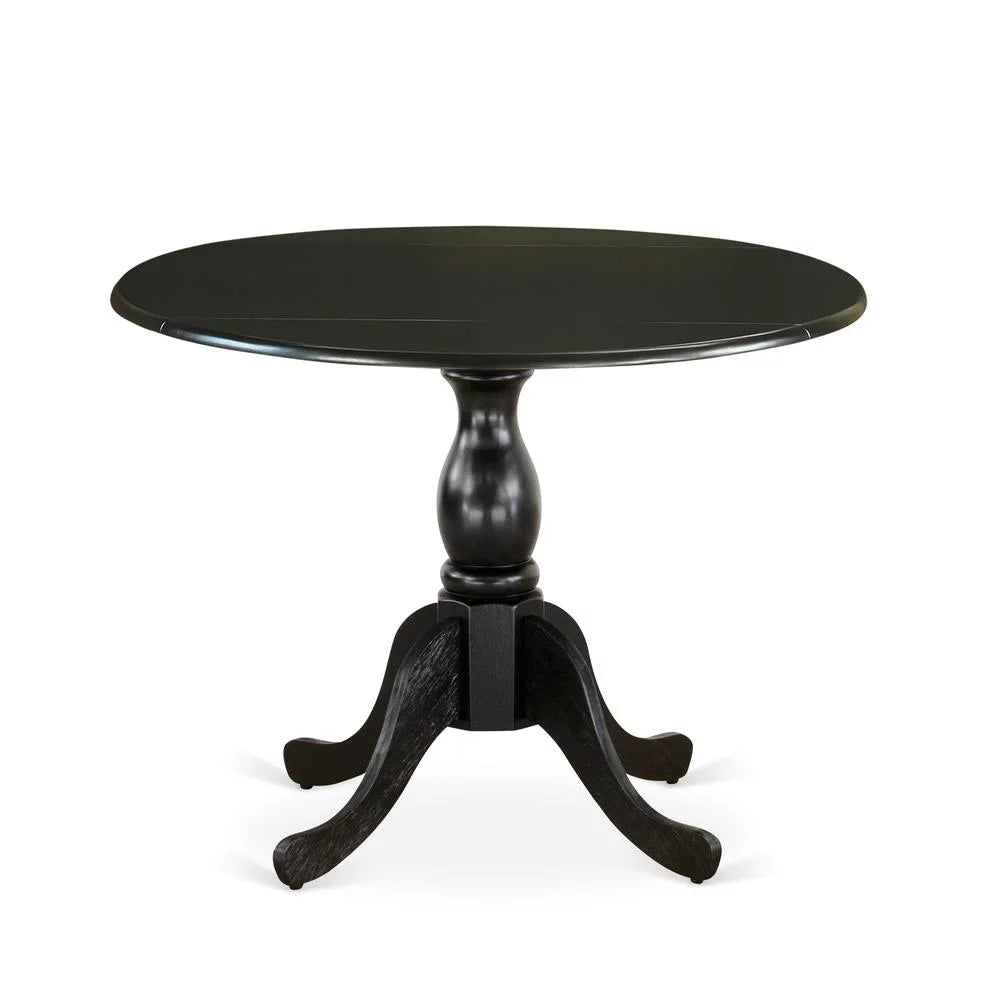 Round Dining Table with Drop Leaves F602
