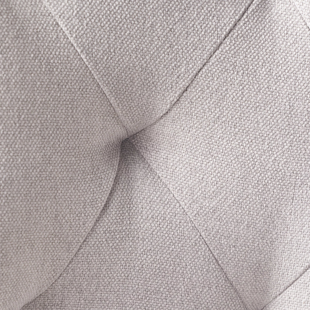 Light Grey Fabric Dining Chair Set of 2 N705383