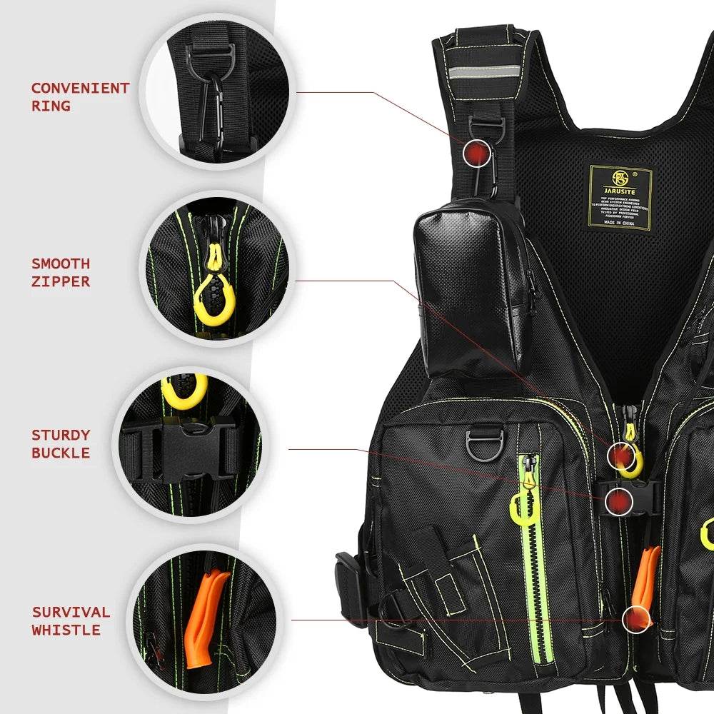 Fishing Floatation Vest Waistcoat Y62720