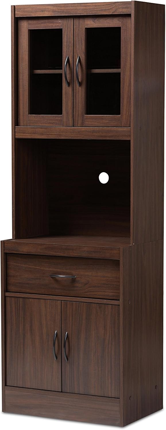Walnut Brown Kitchen Cabinet K1756