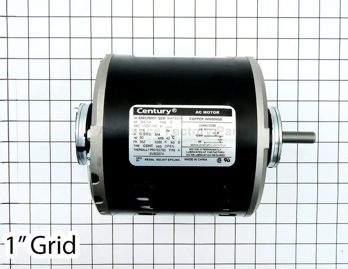 3/4HP 115V 2 Speed Evaporative Cooler Motor C175856