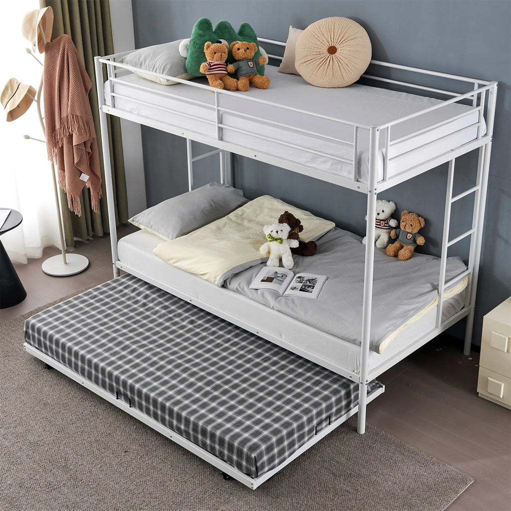 Twin over Twin Steel Bunk Beds P454725