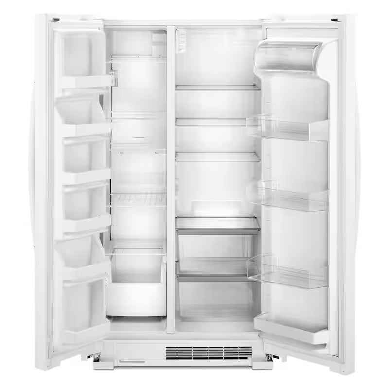 White 25 cu. ft. Side by Side Refrigerator C92196