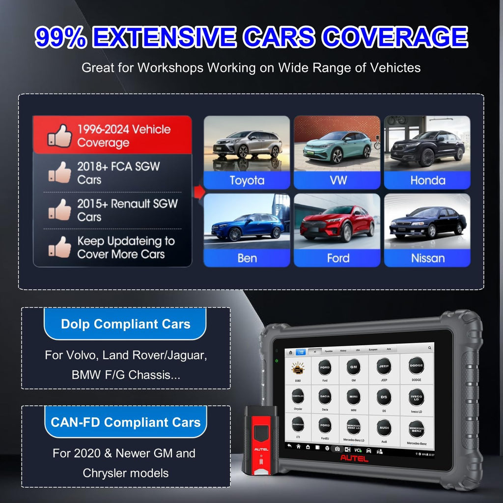 All System Diagnostic Scanner with TPMS Programming B580