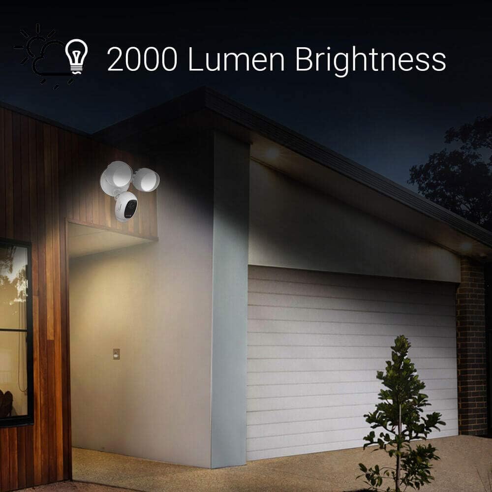 Floodlight Security Camera WiFi 1080P Weatherproof C7164