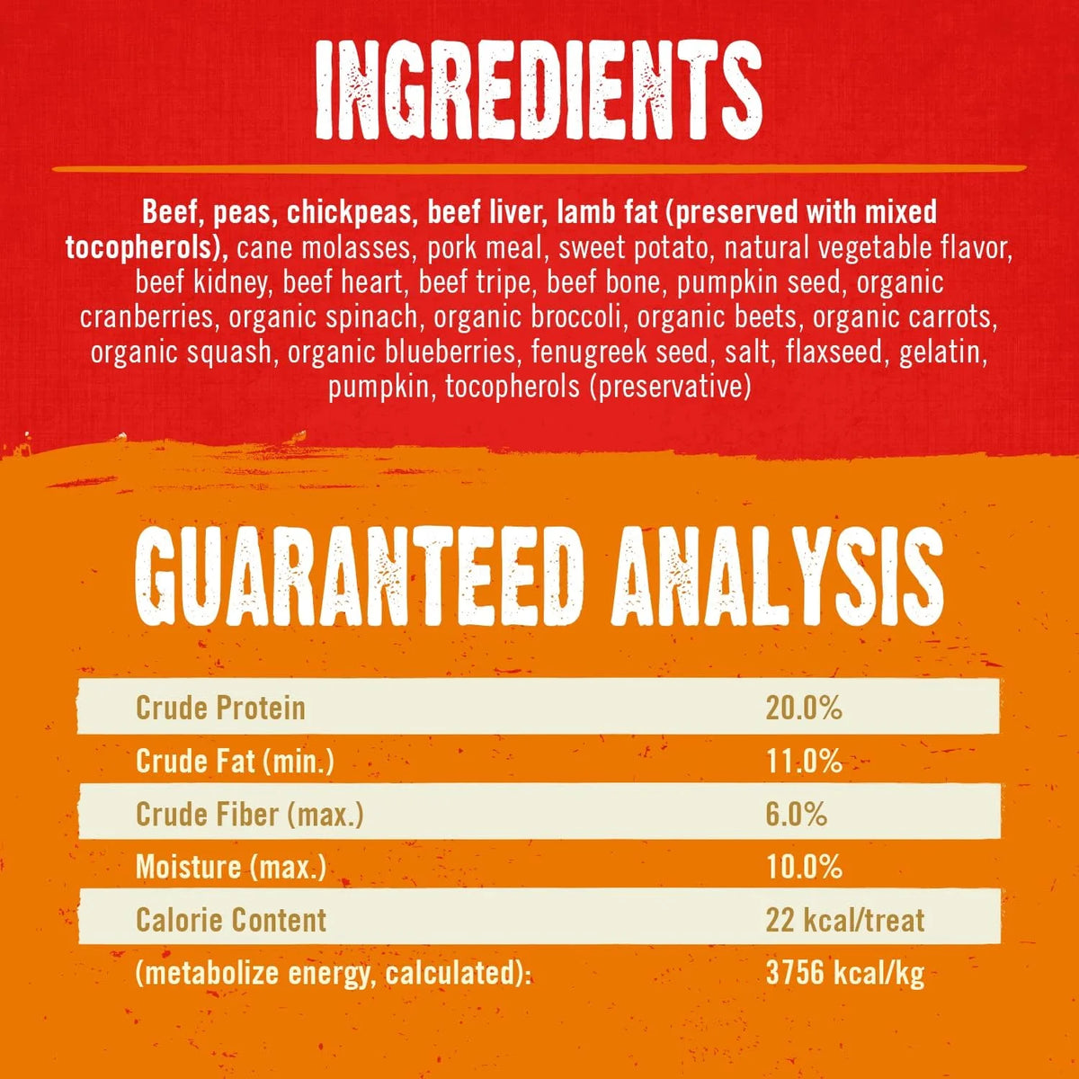 Freeze-Dried Raw Coated Grain Free Dog Biscuits 9 oz Bag Q49385