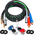 12 FT Semi Truck Air Hose Kit with Glad Hands A485
