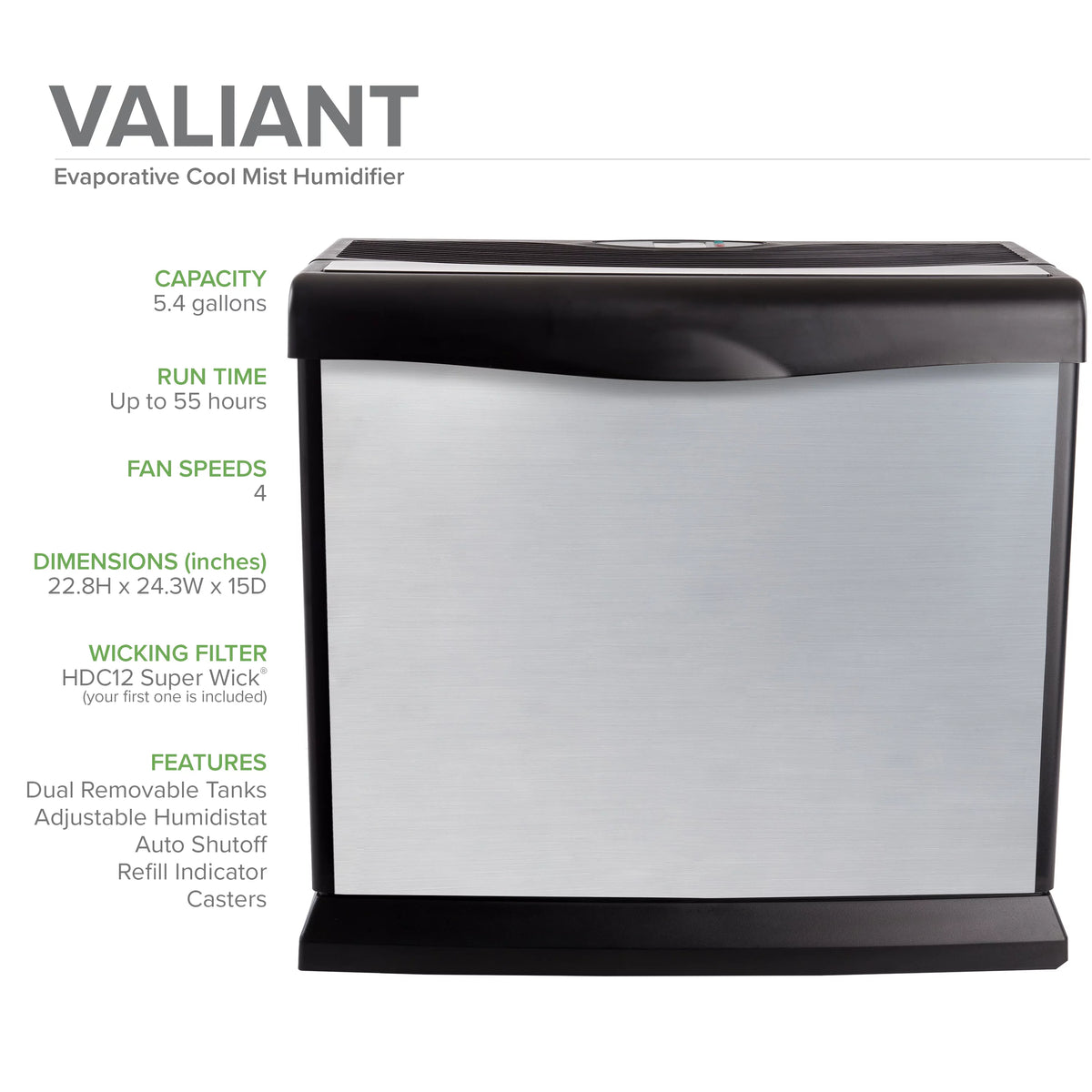 Console-Style Evaporative Humidifier A546