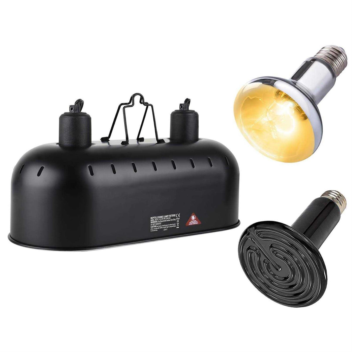 15inch Dual Reptile Light Fixture Max 150W W541340