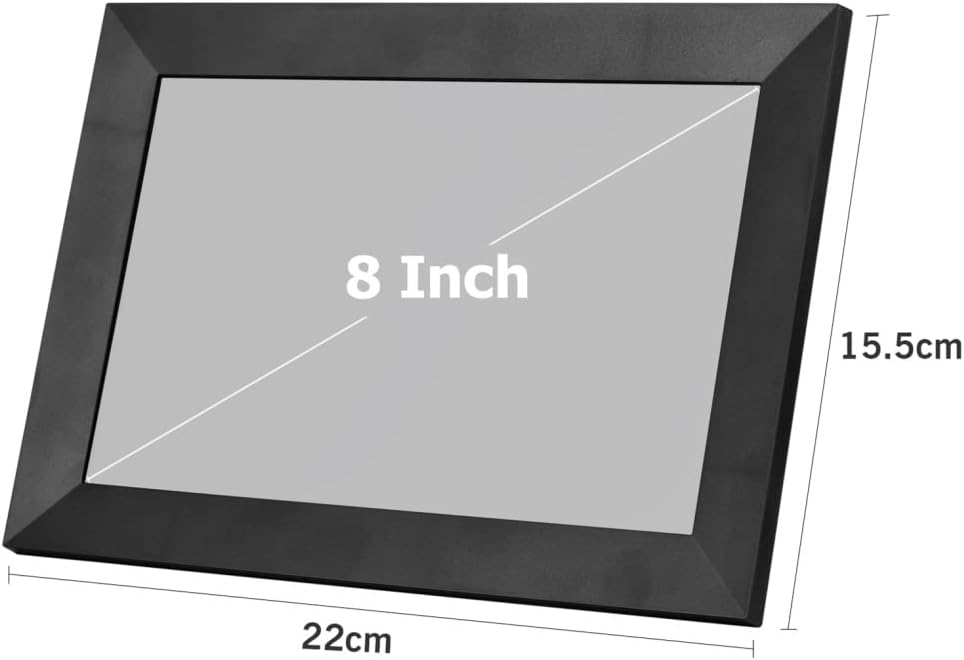 8 inch WiFi Digital Photo Frame with Touch Screen E337669