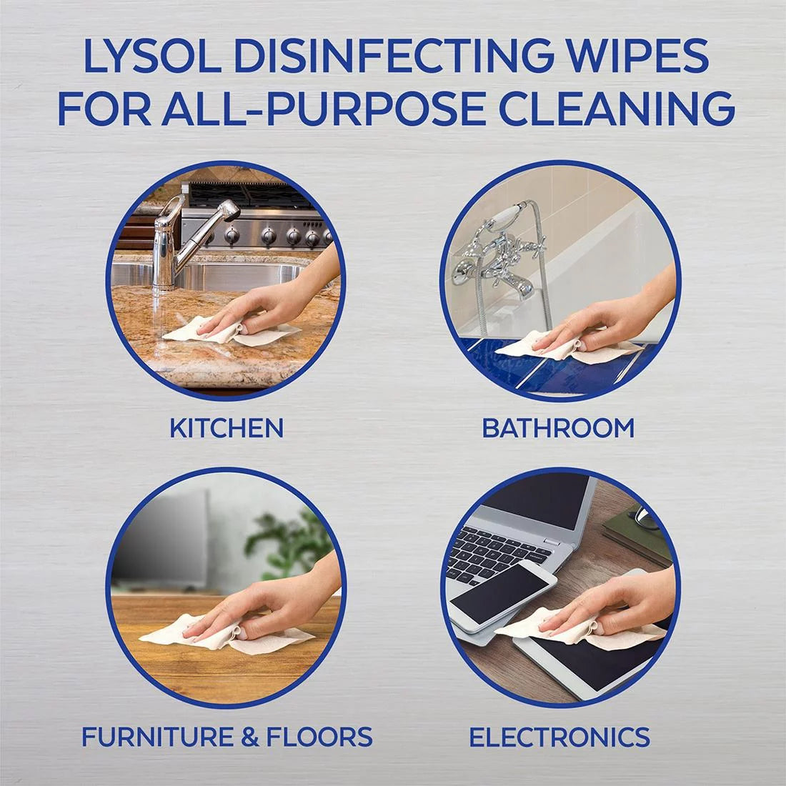 Advanced Cleaning Disinfecting Wipes Variety Pack, Pack Of 360 Wipes L569