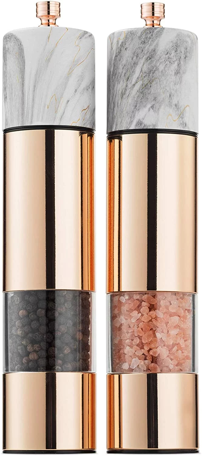Salt and Pepper Grinder Set with Ceramic Mechanism D801
