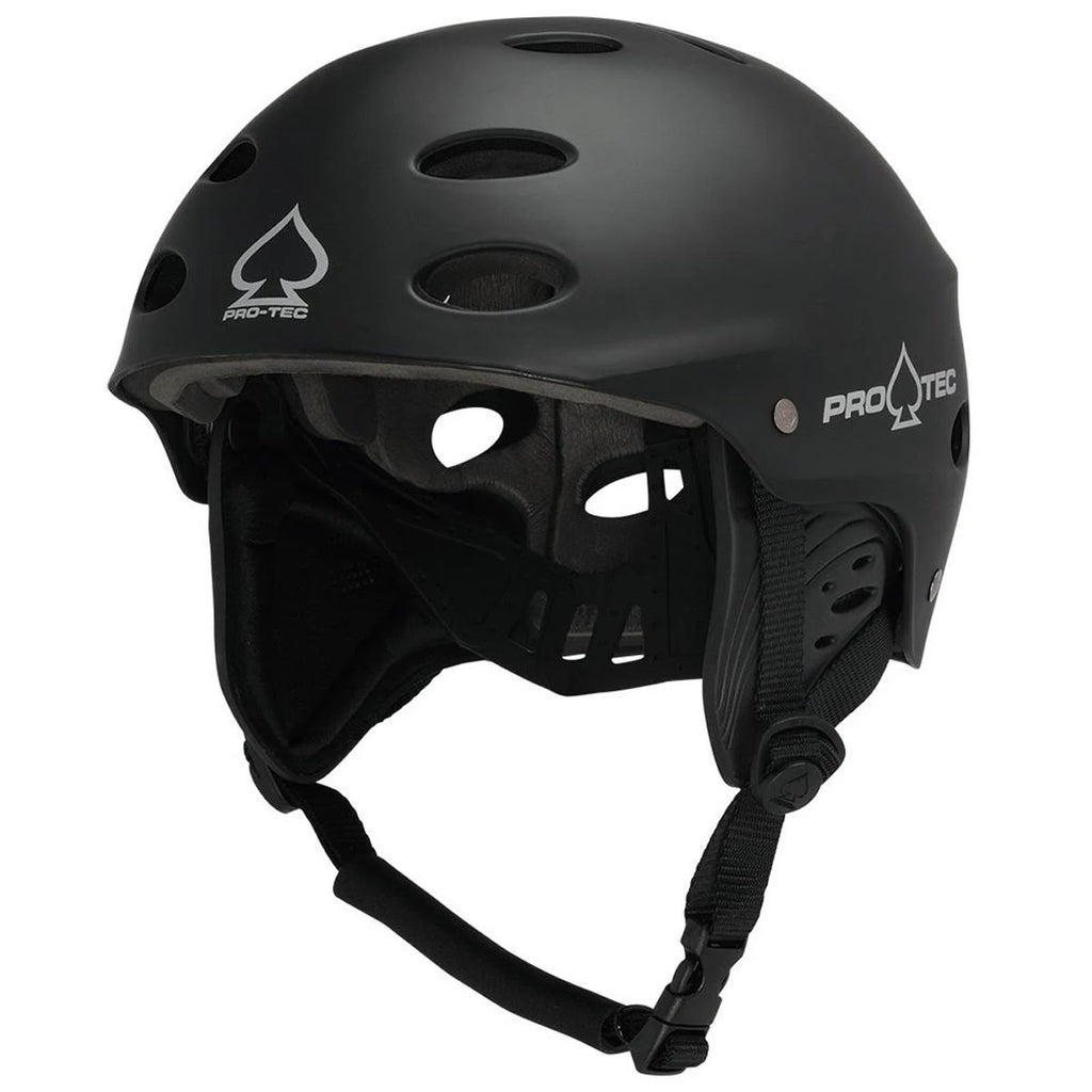 Matte Black Water Sports Helmet D8882