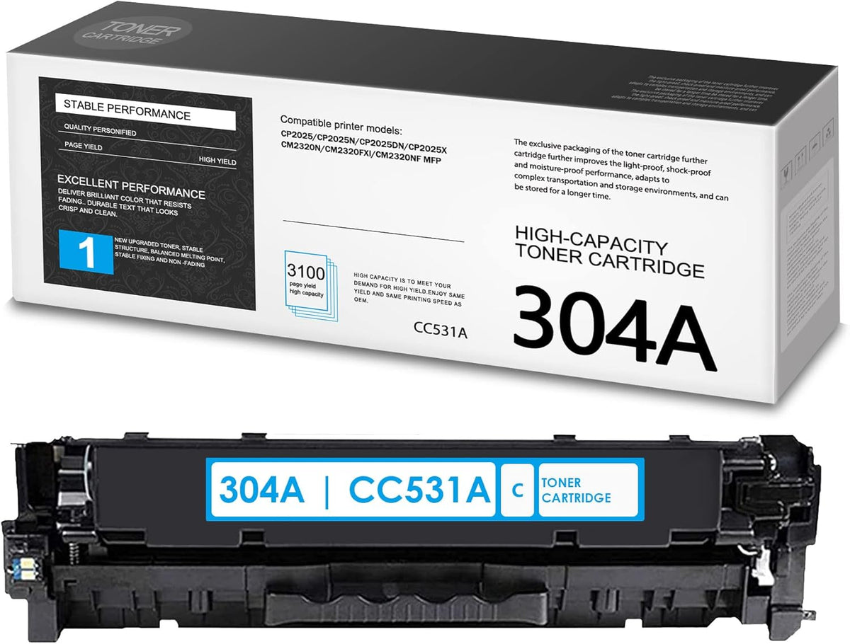 Cyan Toner Cartridge for HP Printer A5901