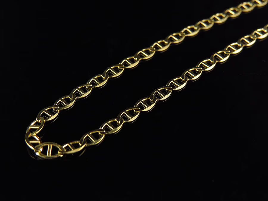 10K Solid Yellow Gold Mariner Style Chain 16-26 Inches M853179