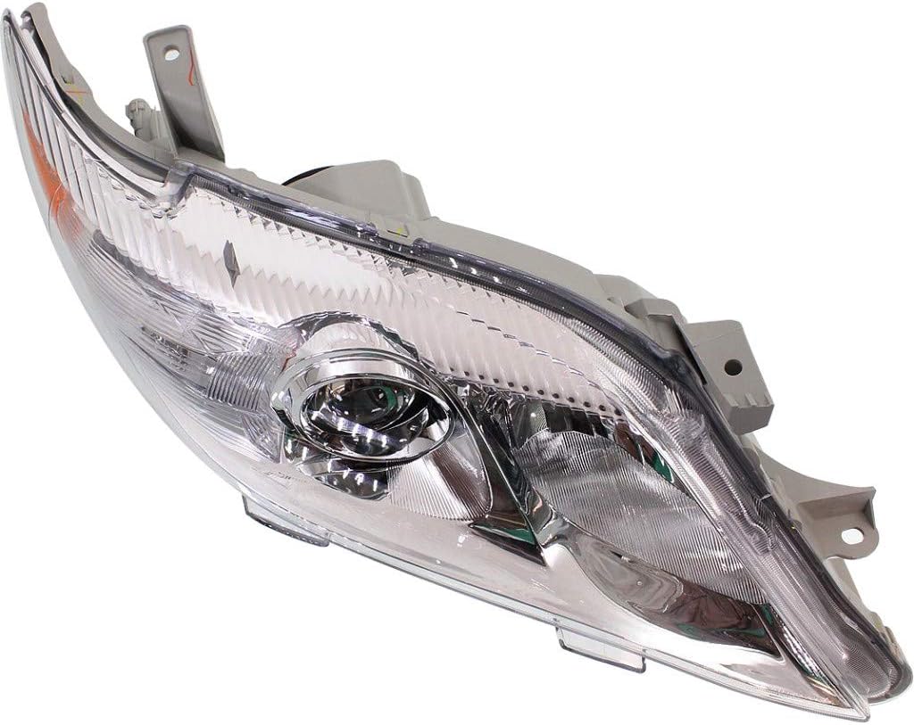 Passenger Side Headlight for Toyota Camry 2010 2011 Non SE Model S2576