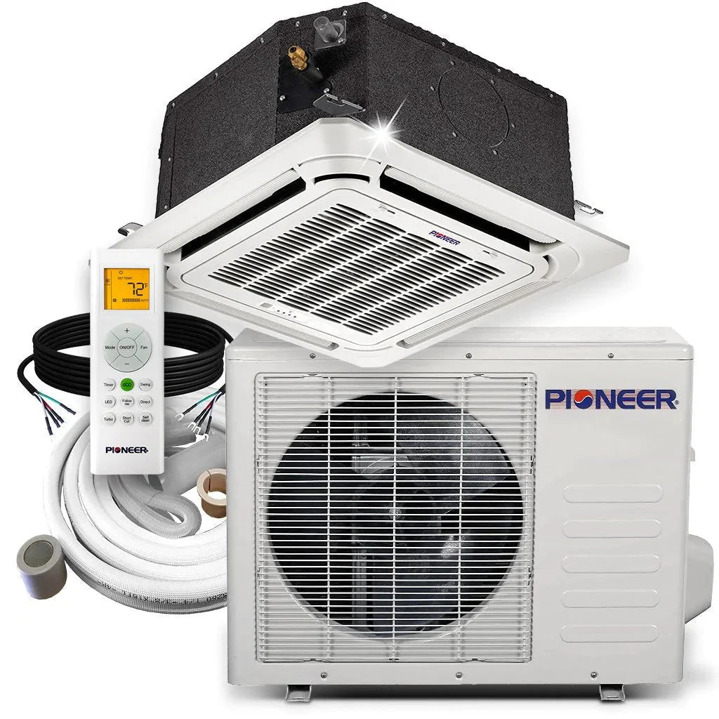 24,000 BTU 20 SEER 8-Way Compact Cassette Air Handler V9006