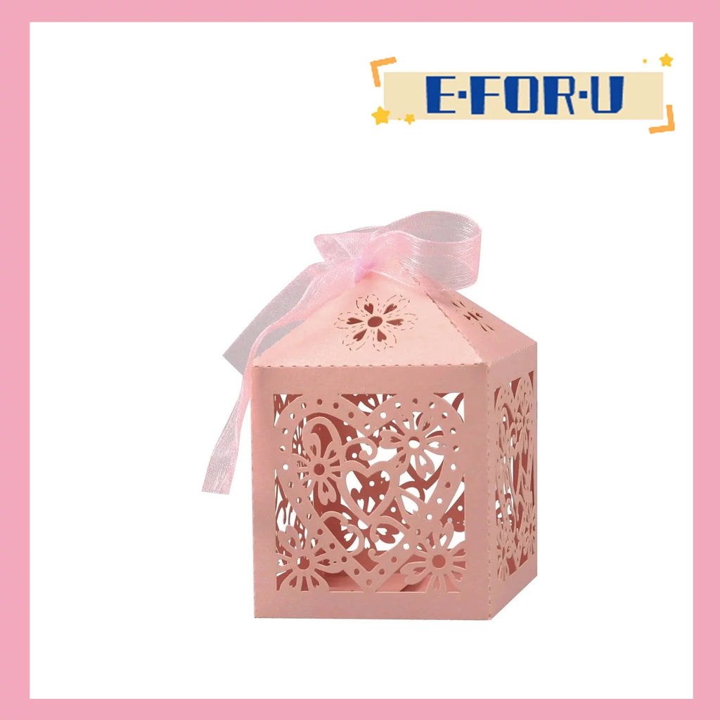 Laser Cut Wedding Candy Gift Box L77000