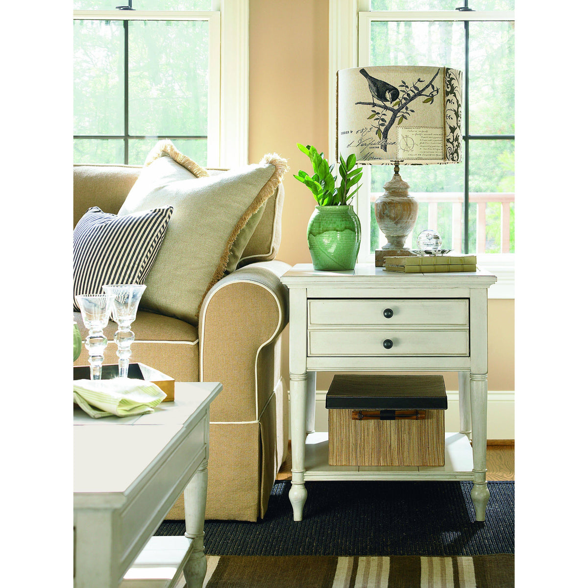 Cotton End Table Q417553