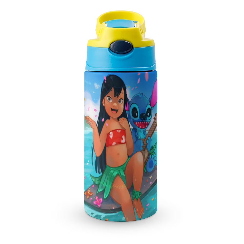 Stainless Steel Vacuum Insulated Water Bottle With Straw S7176
