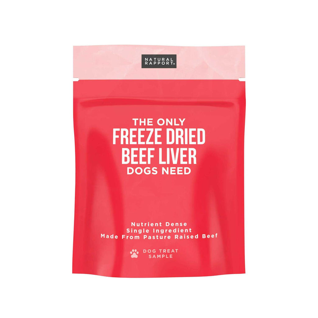 Freeze Dried Beef Liver Dog Treats L3455