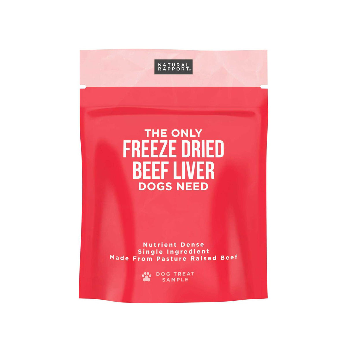 Freeze Dried Beef Liver Dog Treats L3455
