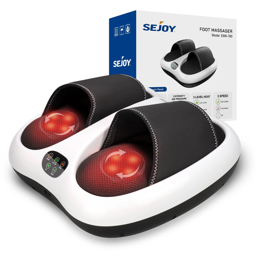 Shiatsu Foot Massager with Heat & Air Compression P28287