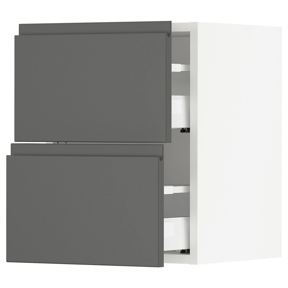 White Wall Cabinet with 2 Drawers U379