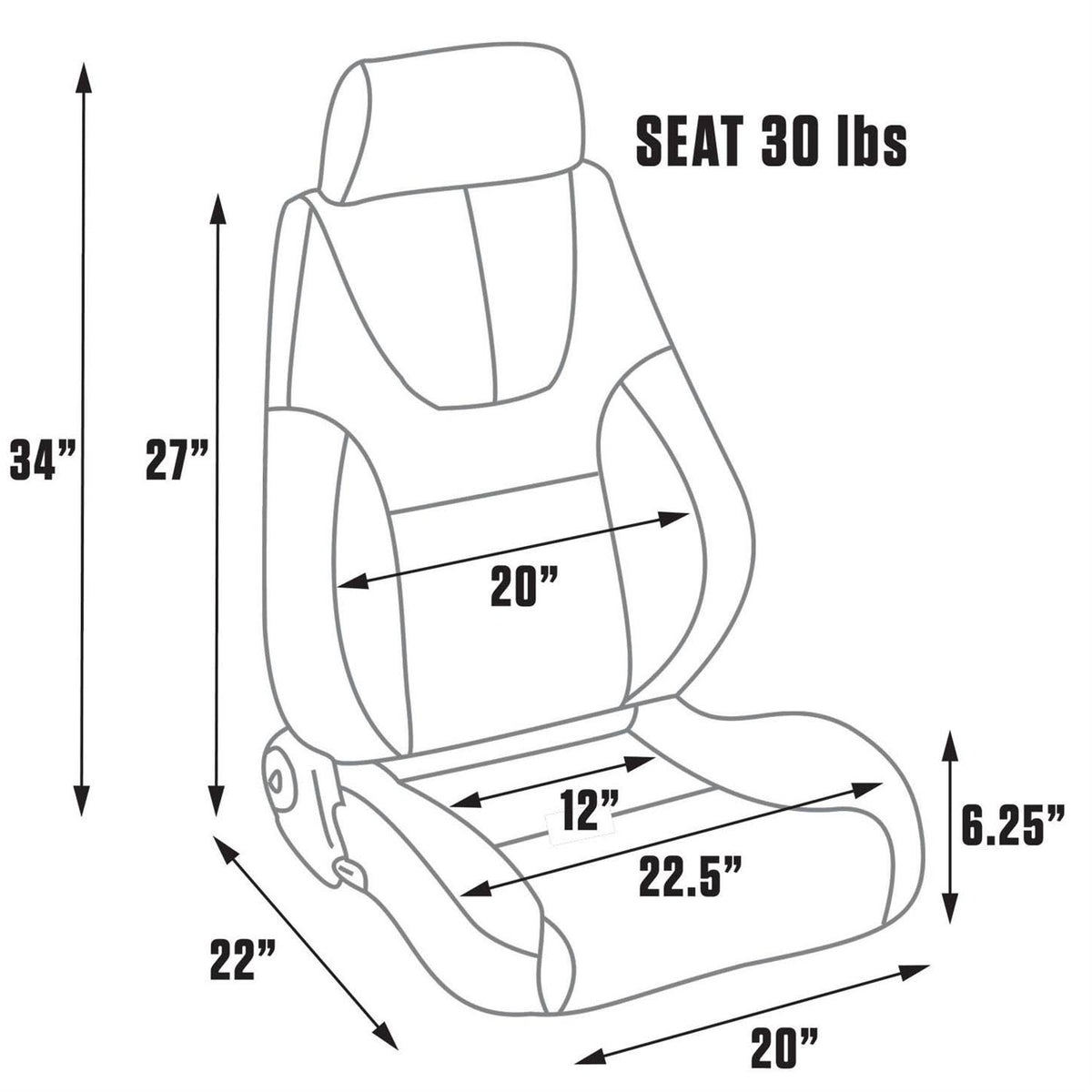 Beige Vinyl Passenger Side Seat V429045