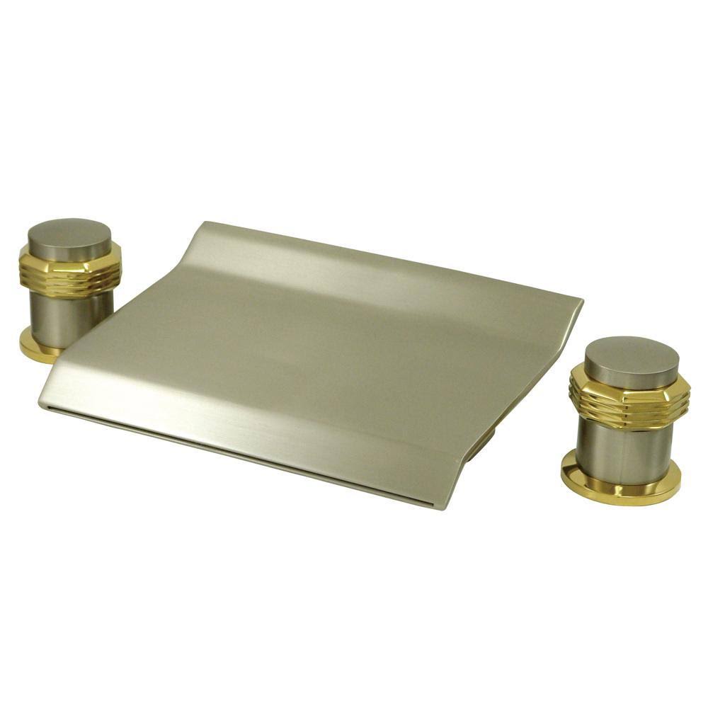 Polished Brass Waterfall Roman Tub Filler J3206